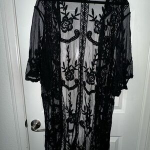 Lace cover up
